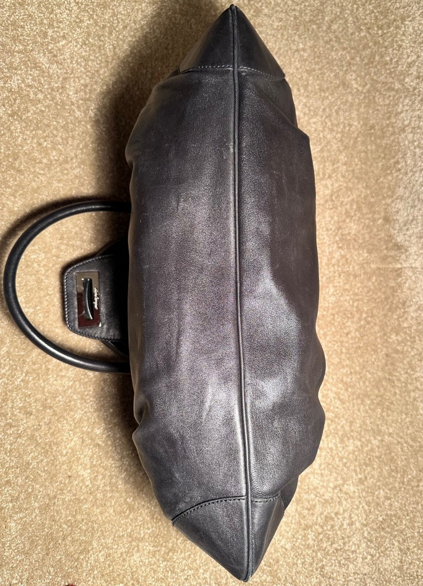 VGUC Salvatore Ferragamo MARISA Calfskin Leather Satchel VGUC Salvatore Ferragamo MARISA Calfskin Leather Satchel