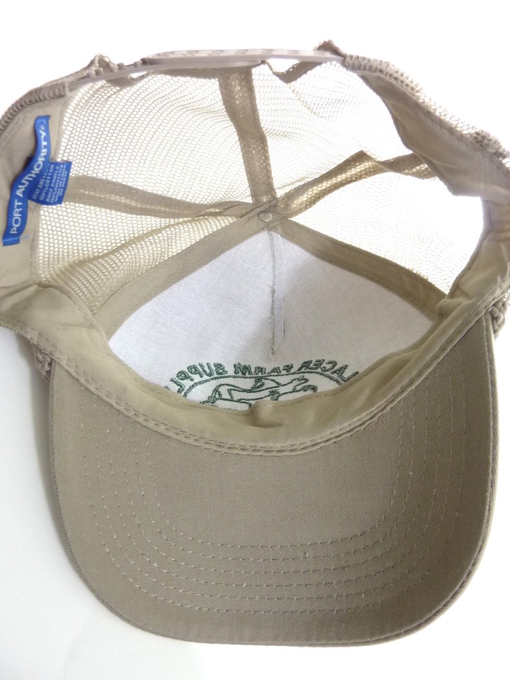 Placer Farm Supply Newcastle California Norcal Beige Tan Cap Baseball