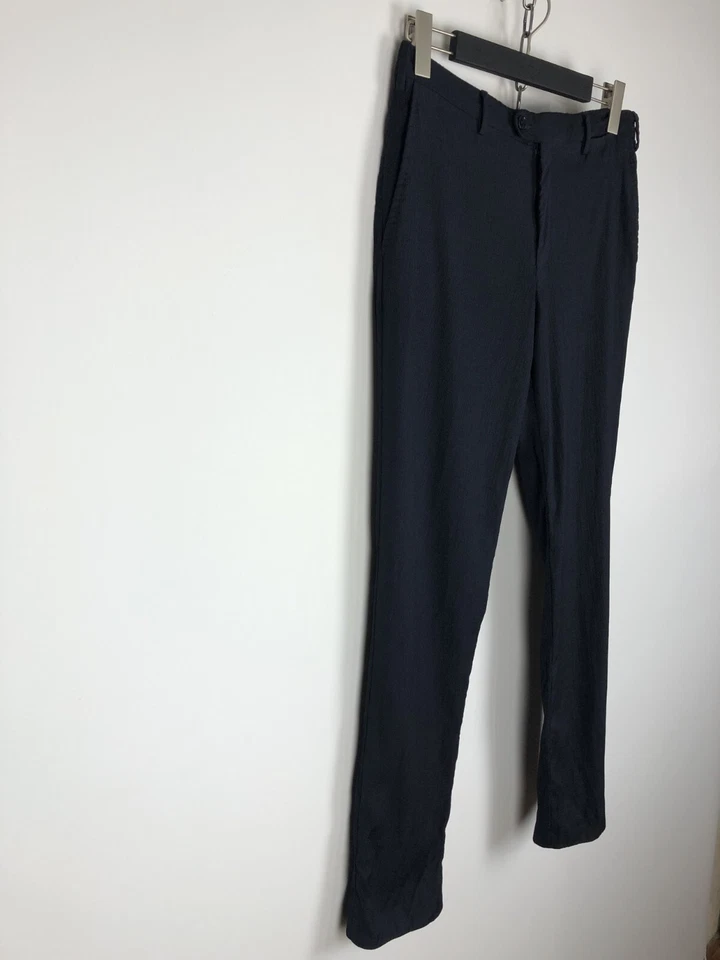Pal Zileri Classic Wool Pants Navy Trousers size 48R - Image 4 of 4