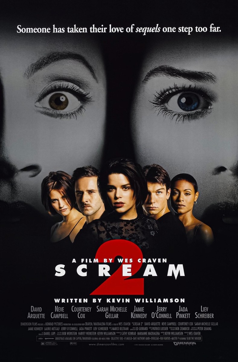 Scream 2 Movie Poster | 1997 | 11x17 | NEW | USA | eBay