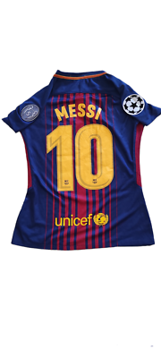 LEO MESSI Nike F.C. Barcelona Women T-shirts Sport 2018 Original