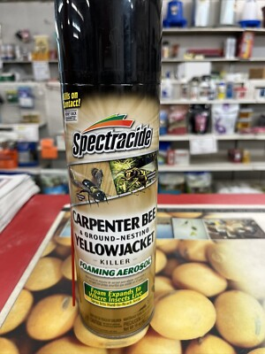 #ad CARPENTER BEE GROUND BEE AND YELLOW JACKET SPRAY 4 CANS $59.40