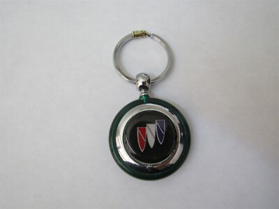 BUICK SKYLARK CENTURY REGAL LESABRE ELECTRA CENTURION KEYCHAIN GREEN TRANSPARENT