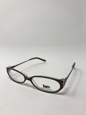 Tempo Eyeglass Frame WP5034 BR Brown 52-15-135 FULL RIM RA00