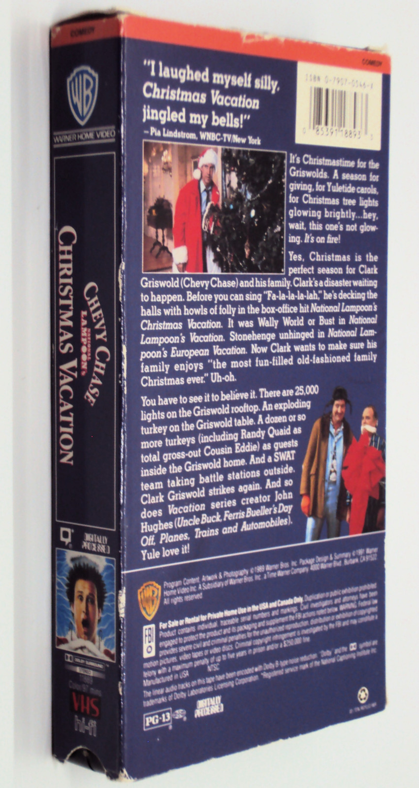 National Lampoon's CHRISTMAS VACATION VHS 1989 Holiday Cult Classic Chevy Chase 85391188933 eBay