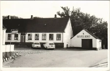 PC DENMARK, SEVEL KRO, KOBMAND, Vintage REAL PHOTO Postcard (b25469)