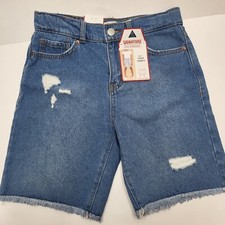 Signature by Levi Strauss  Co. Levis Girls Loose Shorts 10 Regular Denim New