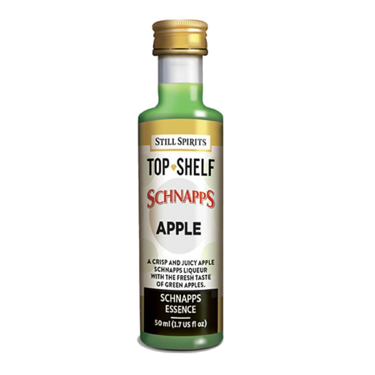 Still Spirits Top Shelf Apple Schnapps Essence Flavours 1.125L
