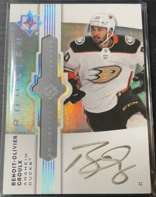 Benoit Olivier Groulx Ultimate Collection Rookie Auto 2021-22 Smered Auto