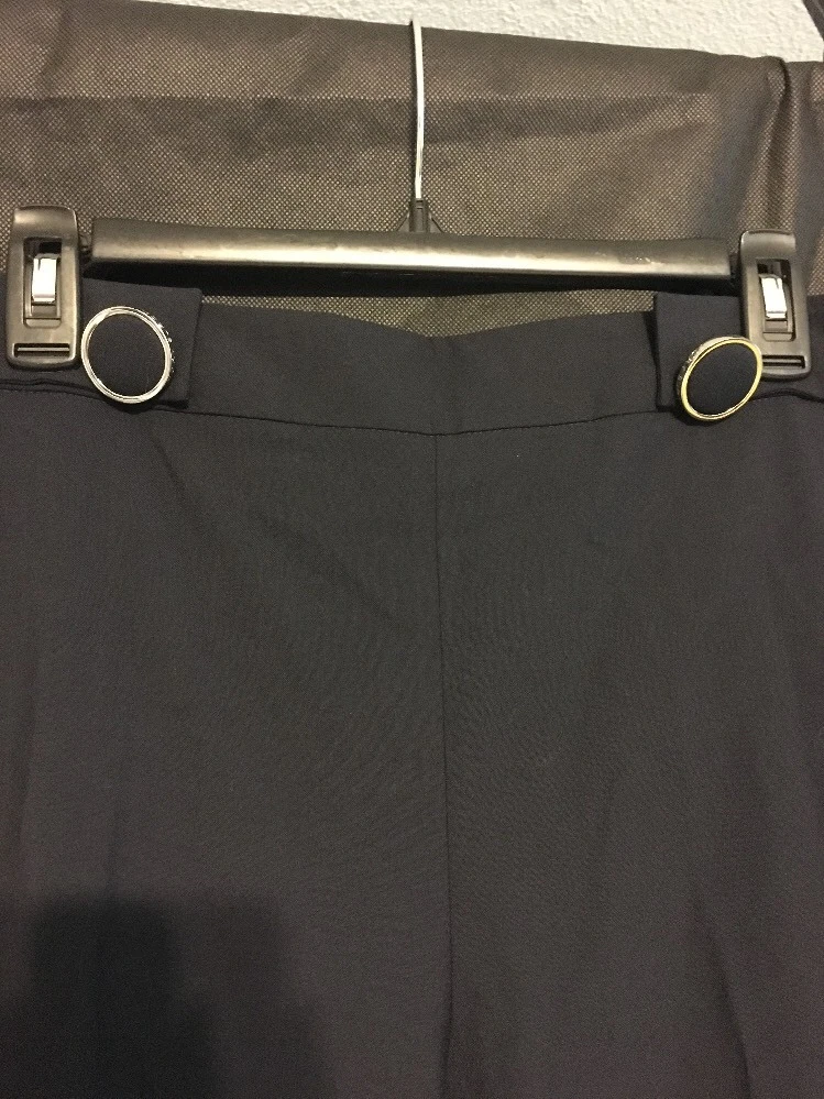 Pantaloni in lana Corinna nuovi con etichette Tory Burch $295 in uniforme blu navy. Blu [taglia 16] #e97