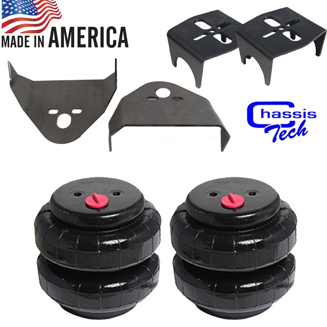 B Rear Weld On Air Ride Mounting Brackets 2500lb Air Bags Suspension 3.