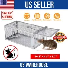 Mouse Trap Rat Trap Rodent Trap Live Catch Cage USA, Easy to Set Up and Reuse