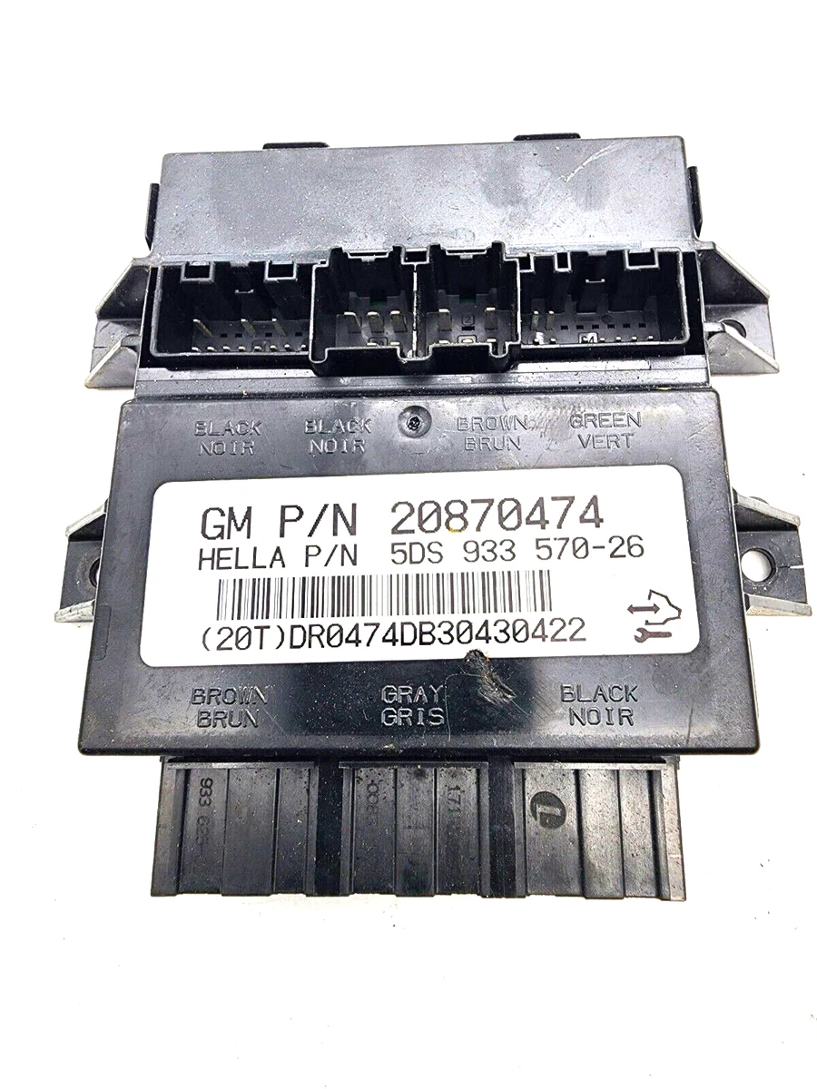 2007-2013 Silverado Sierra Escalade Heated Seat Memory Control 