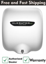 Excel Dryer XL-BW-ECO 1.1N XLERATOR Commercial Restroom Hand Dryer 110-120V