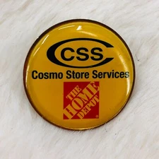 Home Depot Employee Advertising Apron Pin - Cosmo Store Services CSS