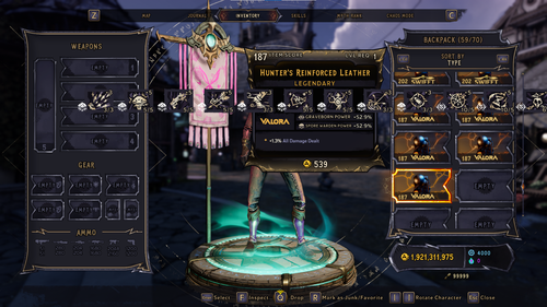 Tiny Tina's Wonderlands LV.1 GODMODE Weapons PLAYSTATION XBOX PC MODDED ON NOW - Picture 145 of 199