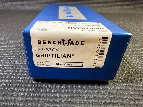 ⚔️ Benchmade 553-S30V Griptilian Knife • Tanto Blade • Rare S30V • BNIB - Picture 4 of 4