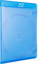 Slim Single Blu-Ray Cases in 6Mm Ultra Thin Thickness for Single Disc Storage wi