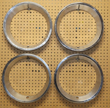 Set Oem Dodge 14 Trim Rings Plymouth Dodge Mopar 1970-74 14x2-14 