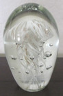 Vintage Heavy Controlled Bubble Nautical Jellyfish Paperweight Sculpture — photo 5