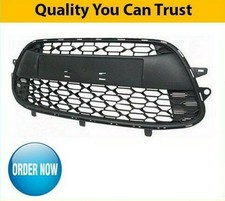 2009-2013 Front Bumper Grille Centre Without Chrome Moulding Fits Citroen C3 New