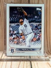 Wily Peralta 2022 Topps #653 Detroit Tigers