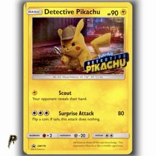 Pokemon Detective Pikachu Stamped Holo SM170 Promo Card HP on eBay