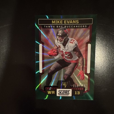 Panini 2023 Score Mike Evans #60 Spokes Parallel /115 Tampa Bay Buccaneers NFL
