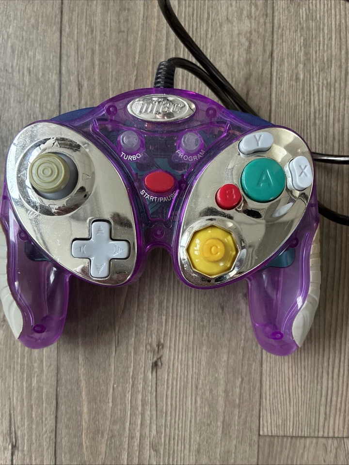 Nintendo Gamecube Intec Controller - Purple - Excellent Condition - Image 2 of 4