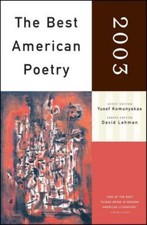 The Best American Poetry 2003 : Series Editor David Lehman Yusef