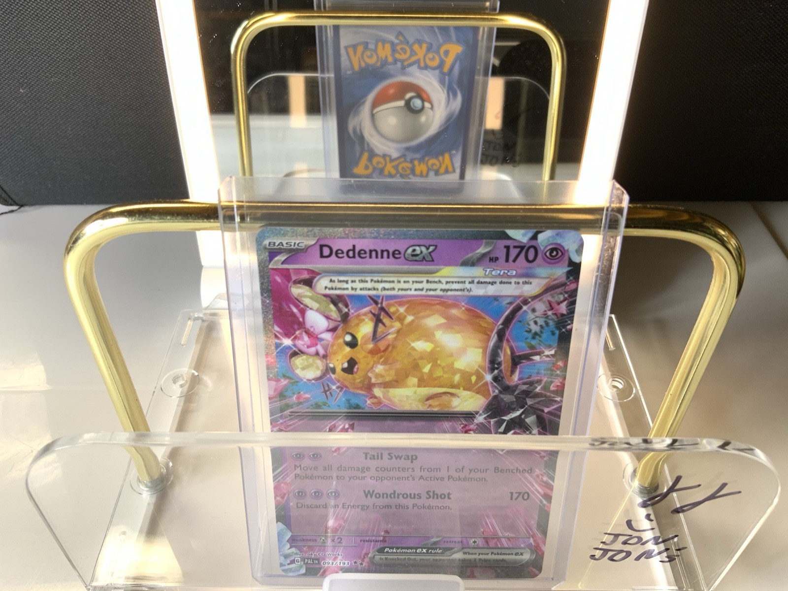 Dedenne ex 93/193 | Pokemon TCG Paldea Evolved | Holo English