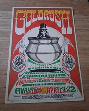 1967 RICK GRIFFIN QUICKSILVER MESSENGER FAMILY DOG Avalon POSTER FD 58-1 1st