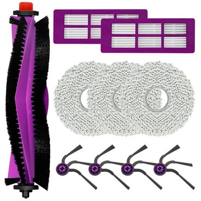 For Eureka J15 Max Ultra Robot Vacuum Replacement Kit with Mop Cloth Set