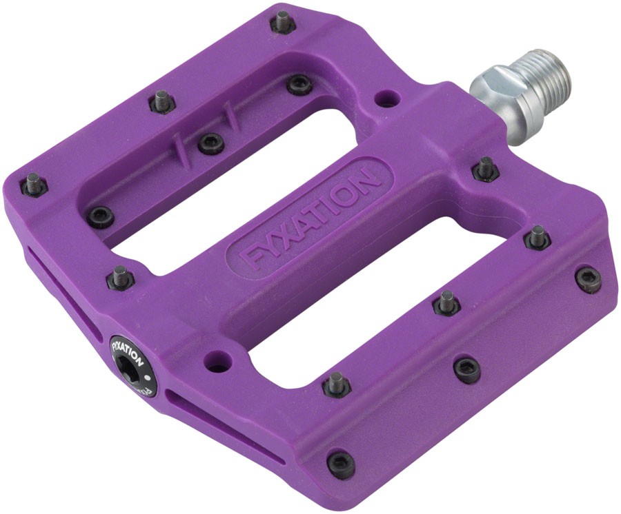 Fyxation Mesa MP Platform Pedals - Nylon Body Removable Grip Pins Chromoly 9690₽