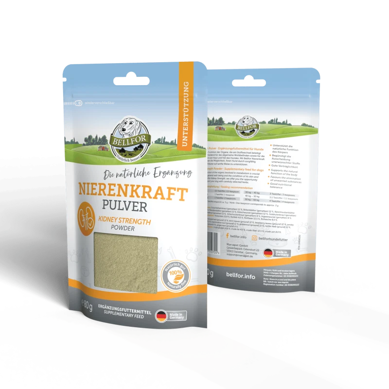 (18,15 EUR/kg) Hypoallergenes Sparset Nr. 10 Hundefutter Nass und Nierenkraft - Bild 2 von 4
