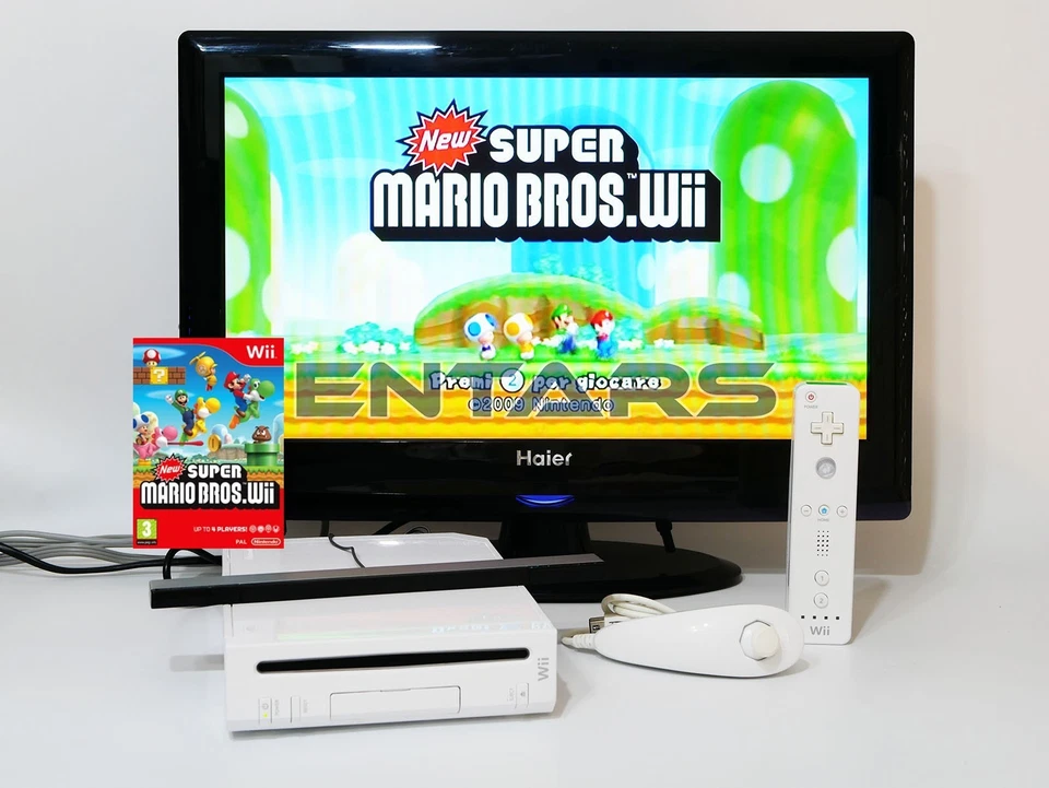 Nintendo wii  Console 4 Controller  Completa ,ideale per  gioco o Attività sport - Immagine 3 di 4