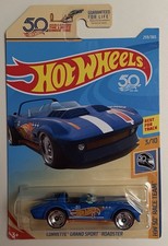 Hot Wheels 2017 HW 50 RACE TEAM 3/10 CORVETTE GRAND SPORT ROADSTER
