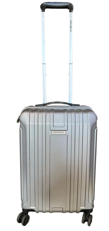Equipaje de mano Samsonite 21" todo terreno rígido ruedas giratorias gris Foto 2 de 4