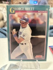 George Brett 1991 Score #120! 2 Card Minimum! See Description !