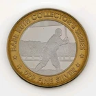 Babe Ruth MLB Sam's Club .999 Silver Strike $10 Casino Token Reno NV