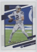 2021 Panini Clearly Donruss Carson Wentz #19 0ia9