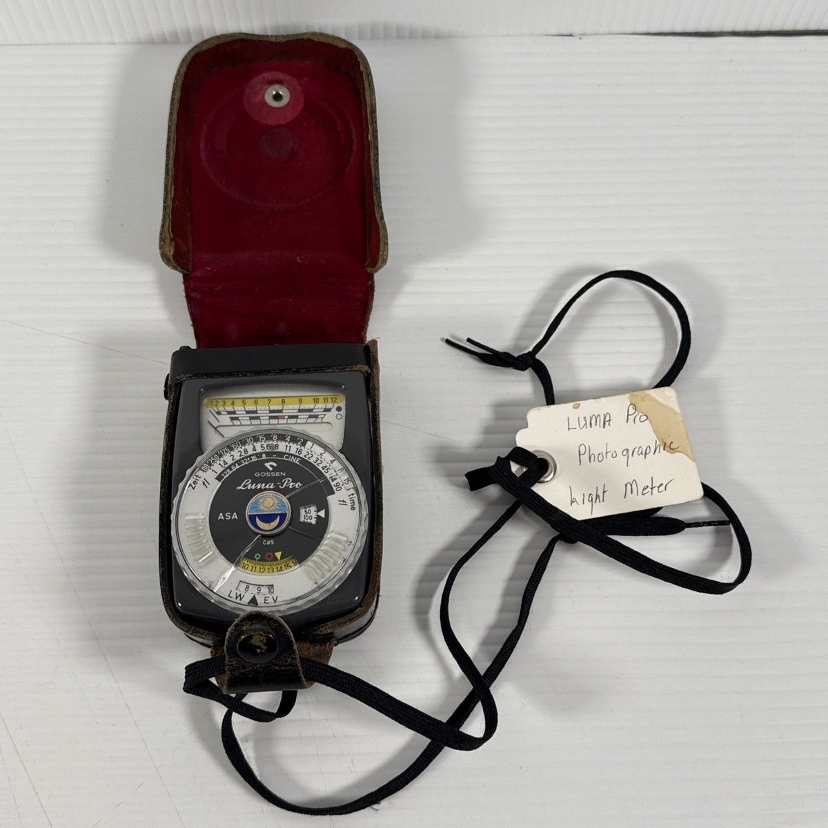 西ドイツ製 GOSSEN LUNA-pro 露出計 中古品 Gossen Luna Pro PX-625 Vintage Light Meter West Germany