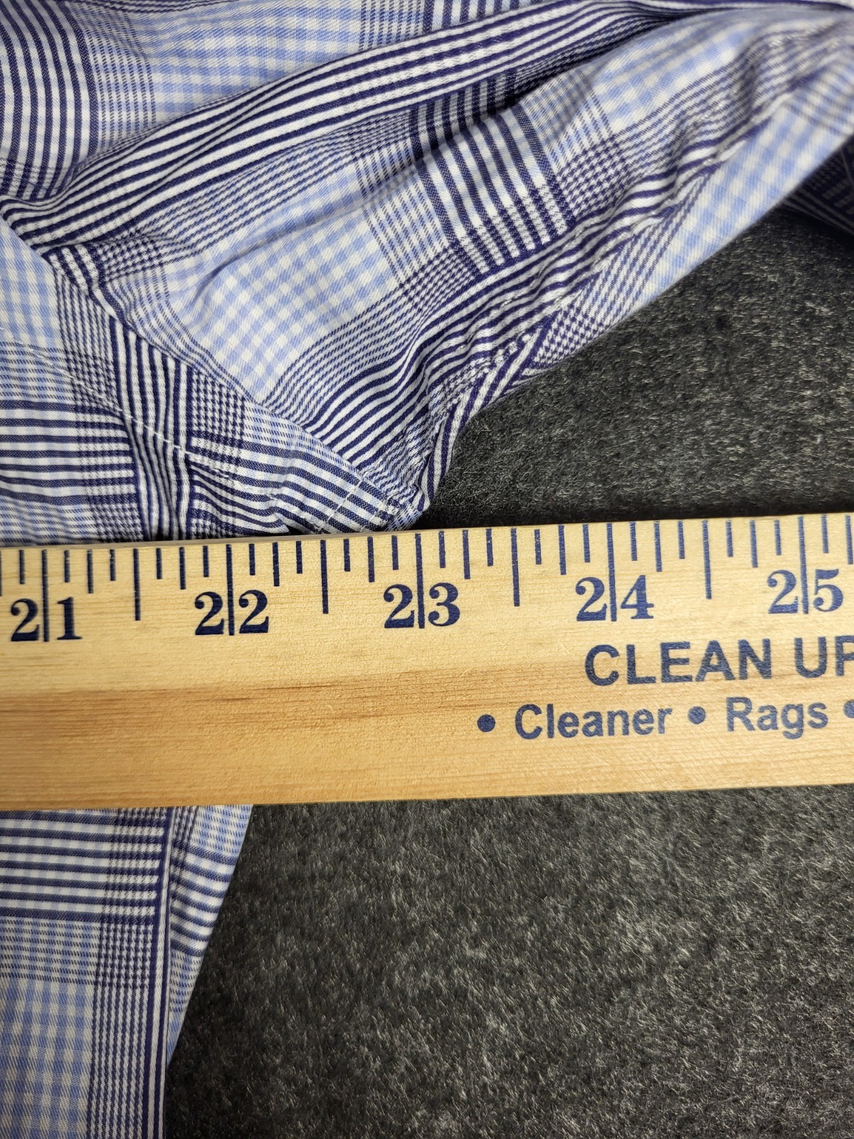 Robert Talbott Classic Plaid Button Down Shirt Me… - image 4