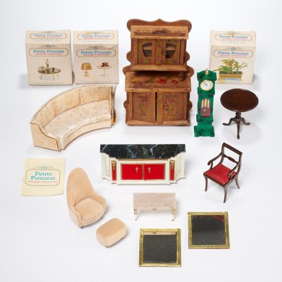 Petite Princess Fantasy Dollhouse Furniture Mini Egg Chair Sofa Dining Table Lot