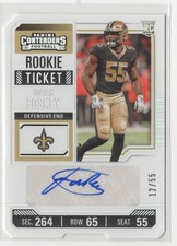 2023 Panini ContendersTicket Sub Isaiah Foskey RC Saints #239 /55