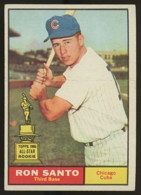 1961 Topps Ron Santo RC #35 EX ''B''