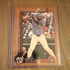 2025 Topps Update Series - Amed Rosario WAS #US322 Gold /2025