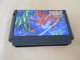 Dragon Scroll RC823 Nintendo Famicom FC Japanese Game Cartridge Box Manual Used