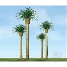 JTT 94355 Phoenix Palm, 4", (2 Pack) B&auml;ume f&uuml;r malerische Diorama Modelleisenbahnen