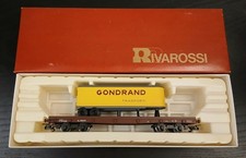 RIVAROSSI 2033 Carro Pianale GONDRAND Scala H0